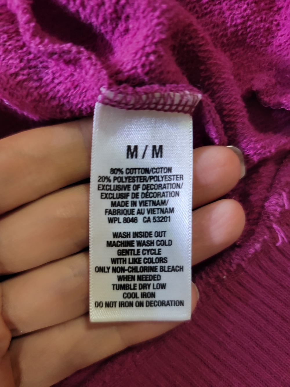 Aeropostale Magenta Full-Zip Logo Jacket ♡ Vintage Y2k - Picture 5 of 5